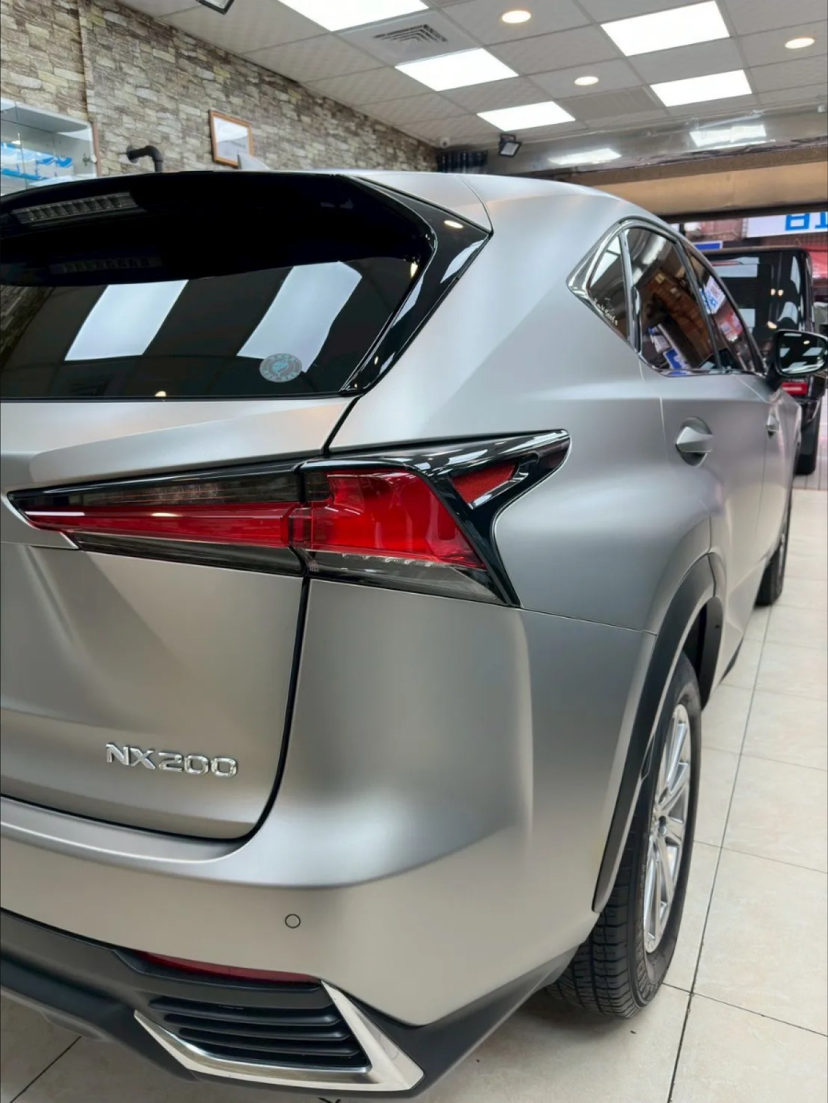 Lexus NX 車側包膜完工實拍